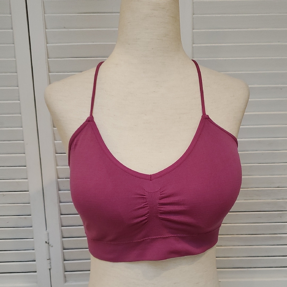 Elegant Magenta Bralette